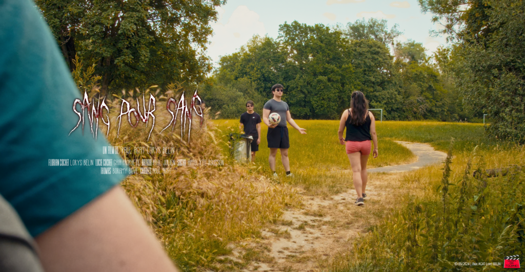 Still du court-métrage Sang pour Sang, tourné en 2023